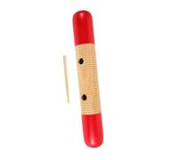 Mikinona Handheld Guiro Latin Music Instrument Russian Musical Instrument Musical Fish Guiro Traditional Handheld Percussion Wood
