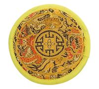 Mikinona Handmade Nepalese Tibetan Singing Bowl Cushion 12cm Yellow Cotton Buddhist Sound Bowl Pad Meditation Cushion Mat for Healing Instruments