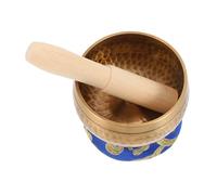 Mikinona Handmade Singing Bowl Meditative Music Yoga Bowl Tibetan for Relaxation and Meditation