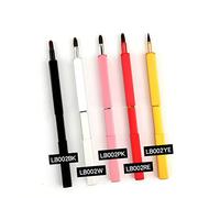 Mikinona Handy Lip Brush Retractable Design Nylon Fiber Lipstick Applicator Makeup Tool Kit