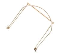 Mikinona Harmonica Stand Metal Neck Holder for Beginner Professional Mouth Organ Holder Convenient Clip for Harmonica Playing