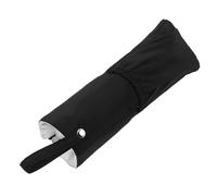 Mikinona Heat Resistant Portable Curling Iron Travel Case Compact Hair Tools Organizer Bag for Curling Wands and Flat Irons Black Storage Pouch for Travel and Home Use