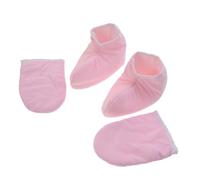 Mikinona Heated Gloves Small Thermal Gloves for Hand Treatment Exfoliating Bath Mitts Insulated Mitts for Heat Therapy