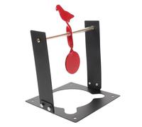 Mikinona Heavy Duty Metal Bird Target with Base Auto Reset Self Resetting Multi Purpose Outdoor Practice Target for Air Shooting Training