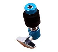 Mikinona Hi Hat Clutch Blue Cap Drum Percussion Accessory Easy Install Stable Hi Hat Stand Post Replacement Part for Jazz and Electronic Drums