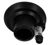 Mikinona Hi-hat Cymbal Support Holder Drum Kit Base Stand Accessory for Jazz Drums Sturdy Plastic Hi-hat Cymbal Base with Felt Pad Percussion Part