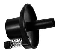 Mikinona Hi-hat Cymbal Support Part Plastic Base Holder with Felt Pad for Drum Replacement Accessory Sturdy Cymbal Stand Component Enhances Stability and Protection