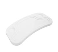 Mikinona High Chair Tray Replacement Plastic Dining Table Tray for Feeding Easy to Install Sturdy Smooth Surface Compatible with Wooden High Chairs for Mealtime Use