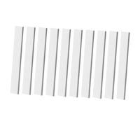 Mikinona High Precision Beef Bone Nut for Classical Guitar 80x11x3mm Nut Blank Easy Install 10pcs
