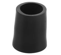 Mikinona High Visibility Rubber Walking Cane Tips Lightweight Wear-resistant End Caps for Blind Mobility Stick Replacement Crutch Covers with Sensitive Ground Feedback for Elderly Outdoor