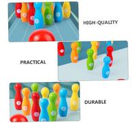 Mikinona Indoor Bowling Toss Game for Interactive Play Sports Development Physical Growth and Learning Multiplayer Fun for Boys