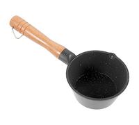 Mikinona Induction Hob Frying Pan Small Sauce Pan Kitchen Sauce Pot Ergonomic Handle Easy to Use