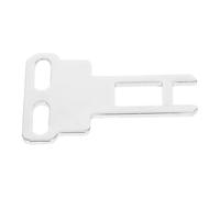 Mikinona Industrial Locking Switch Key for CNC Mill, Light Switch Key, Iron Silver, Prevents Workers from Being Trapped, Electrical Equipment Control Scenarios