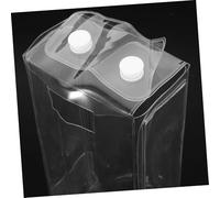 Mikinona Industrial Transparent PVC Wireless Remote Control Protective Cover Sleeve Plastic Transmitter Guard Case for Industrial Transmitters Easy Install Dustproof Pouch for Wireless Tool