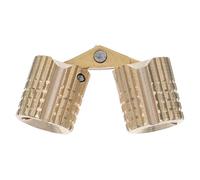 Mikinona Invisible Brass Barrel Hinges Heavy Duty Concealed Furniture Hinges Easy Installation for Cabinets and Light Countertops, Vertical Door Hardware for DIY Wooden Jewelry Boxes