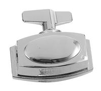 Mikinona Iron Drum Mount Bracket Excellent Workmanship Strong Durability Silver Plated Beautiful Appearance Easy Installation Drum Instruments Suitable for People