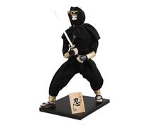 Mikinona Japanese Samurai Ninja Doll Figurine Traditional Warrior Statue for Home Decor Intricately Crafted Asian Miniature Ornament Cultural Collectible