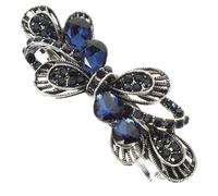 Mikinona Jeweled Rhinestone Hair Barrette Elegant Hair Clip for Women Durable Spring Design for Everyday Style and Special Occasions for Mothers and Friends