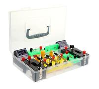 Mikinona Junior High School Physics Teaching Tool Electricity Experiment Kit Stem Circuits Educational Science Equipment for Students Practical Learning Random Color