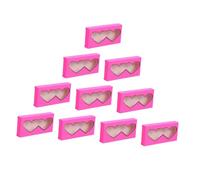Mikinona Keep Your Lashes Tidy Pack Heart Lash Box Paper Eyelash Storage Case Compact Easy to Carry