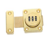 Mikinona Keyless Combination Lock Cabinet Door Latch Password Lock for Wardrobes Anti-Theft Security Bolt Quick Installation Easy Access for Home Office Furniture