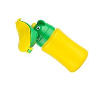 Mikinona Kids Portable Urinal Emergency Toilet for Girls Yellow Green Toddler Pee Potty Bottle Travel Car Use Lightweight