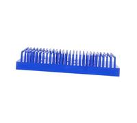 Mikinona Lab Slide Drying Rack with Drainage Sturdy Plastic Slide Holder for Quick Drying and Secure Storage Precision Stability Staining Stand for Laboratory Sample Organization