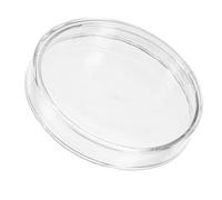 Mikinona Laboratory Glass Petri Dish Thickened High Borosilicate Flat Bottom Culture Plate for Microbiology and Tissue Culture Heat Resistant Agar Holder for Chemistry and Mushroom