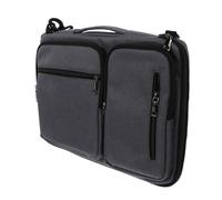 Mikinona Laptop Handbag Crossbody Shoulder Bag with Comfortable Handle Pull Rod Back Design for Business Travel School Blue Computer Case