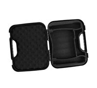 Mikinona Large Adjustable Interior Microphone Storage Case with Shockproof Protection for Home Recording Equipment and Podcast Accessories Portable Plastic Travel Box for Flexible Audio