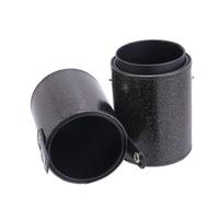 Mikinona Large Makeup Storage Tube Makeup Brush Organizer Pu Storage Bucket for Beauty Cosmetics