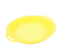 Mikinona Lightweight Handheld Gold Sifting Pan with Sorting Mesh for Sand and Mineral Filtering Multi-functional Mining Sieve Tool with Storage Bag Suitable for Gold Panning Enthusiasts