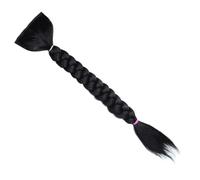 Mikinona Long Braided Ponytail Extension Heat-resistant Synthetic Hair Women's Ponytail Hair Extensions Stylish Versatile