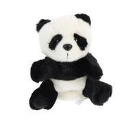 Mikinona Lovely Panda Hand Puppet for Realistic Animal Plush Doll for Role-play and Ventriloquism Soft Educational Pretend Play to Develop Motor Skills and Communication