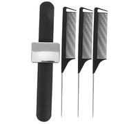 Mikinona Magnetic Pin Holder Hair Comb Wrist Band Styling Comb for Hairdresser Magnetic Pin Cushion for Sewing