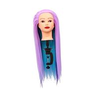 Mikinona Mannequin Head for Wig Styling Cosmetology Doll Head Hairdressing Training