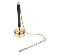 Mikinona Meditation Standing Bell Temple Chime Wooden Buddha Utensil Enhance Your Ritual Delicate Sounds