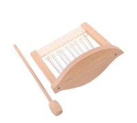Mikinona Meditation Wind Chime with Musical Percussion Sound, Lightweight Wood and Metal Material, Easy Transport and Diverse Scale Selection, for Yoga, Classroom, and Relaxation