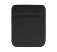 Mikinona Memory Foam Mouse Pad Wrist Support for Office Use Black Cloth