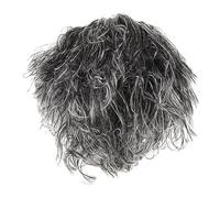 Mikinona Men's Old Person Wig Real Hair Texture Wig for Party Festival Halloween Costumes