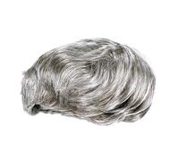 Mikinona Men's Rocker Wig Short Synthetic Wig Center Parting Halloween Accessory