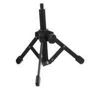 Mikinona Metal Desktop Microphone Tripod Stand Stable Non-slip Tabletop Mic Stand for Recording Podcasting Gaming and Voice Work
