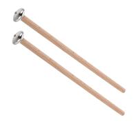 Mikinona Metal Head Xylophone Mallets with Short Flat Handle Durable Aluminum Percussion Sticks for Glockenspiel and Chime Bright Tone Compact Design for Easy Control and Versatile Musical