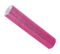 Mikinona Mic Handle Covers for Cordless Microphone Easy to Install Microphone Pink Rhinestone Sleeve Sparkling Glitter Fabric for Party Tv Show Stage Decor