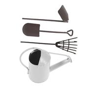 Mikinona Miniature Dollhouse Gardening Tools for Succulent Care Realistic Metal Mini Garden Accessories for DIY Miniature House Decor and Detailed Fairy Garden Equipment
