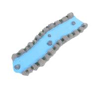 Mikinona Miniature Resin Water Creek for Sand Table Zen Garden Realistic Stream Landscape Decoration for Dollhouse Home and Office Relaxation Fairy Garden Water Feature