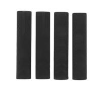 Mikinona Mountain Bike Brake Lever Grip Protector Cover Black Silicone Anti-Slip Bicycle Brake Handle Sleeve 2 Pairs Pack for Road and Mountain Cycling