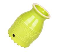 Mikinona Moxibustion Pot Portable Ceramic Moxa Burner Massage Tool with Ventilation for Acupuncture Relief and Relaxation for Friends and Family Green