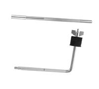 Mikinona Multi-functional Cymbal Holder Clamp with Extra-long Pole Zinc Alloy Drum Cymbal Stand Attachment for Performance Needs and Settings