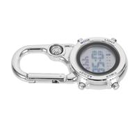 Mikinona Multifunctional Digital Carabiner Watch for Men and Women with Accurate Time and Night Glow, Metal and Glass Material, for Outdoors Use and Adventure Activities